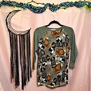 Universal Monsters Randy Raglan Halloween